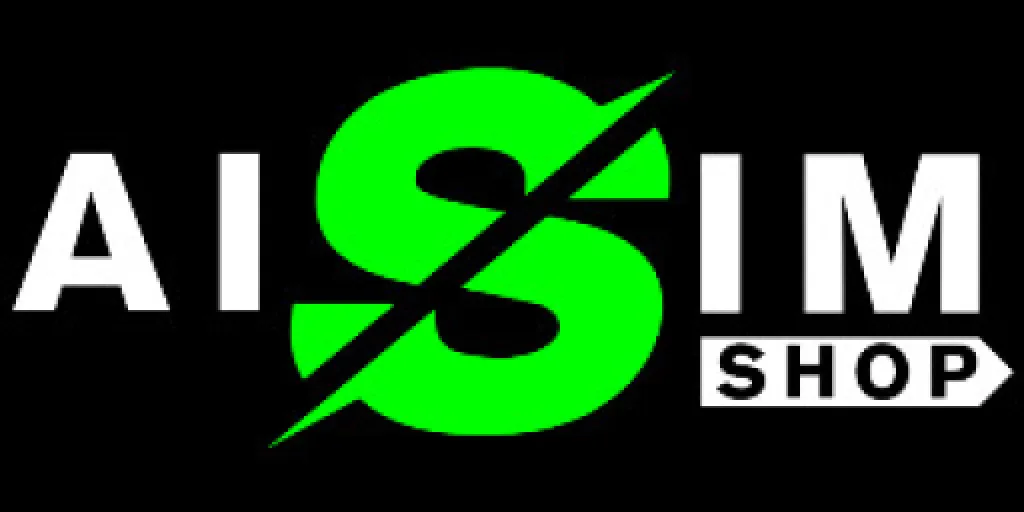 Logo Ai Sim Shop - Produtos para Informática e Eletrônicos