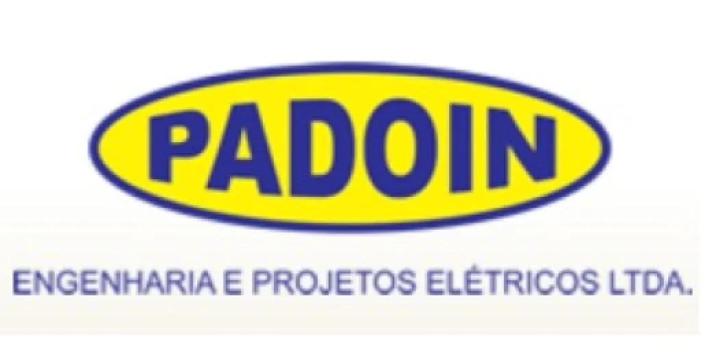 Logo Padoin Engenharia e Projetos Elétricos