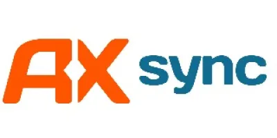 Logo Ax Sync - Gestão de Impressão