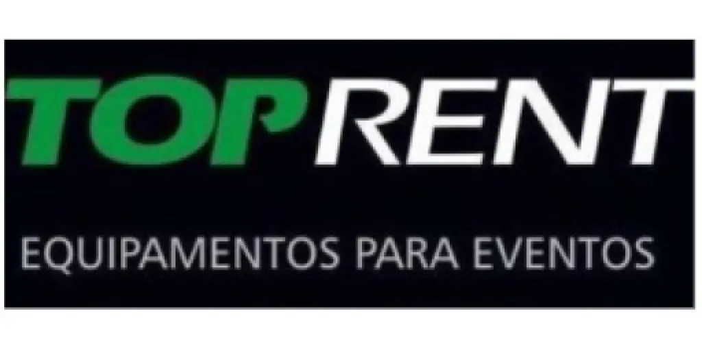 Logo Top Rent Equipamentos para Eventos