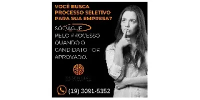 Logo Recrutamento em Campinas, Hortolândia, Valinhos e Vinhedo.