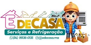Logo É de Casa - Serviços e Refrigeração