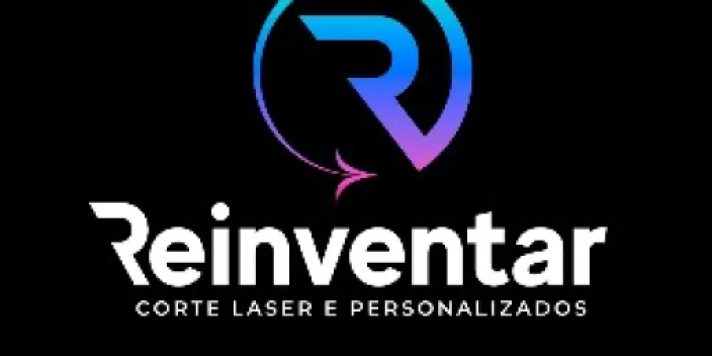 Logo Reinventar Corte Laser e Personalizados